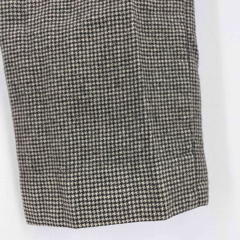 ポロバイラルフローレン Polo by RALPH LAUREN カシミヤ混 ガンクラブチェック 2タックパンツ メンズ 82