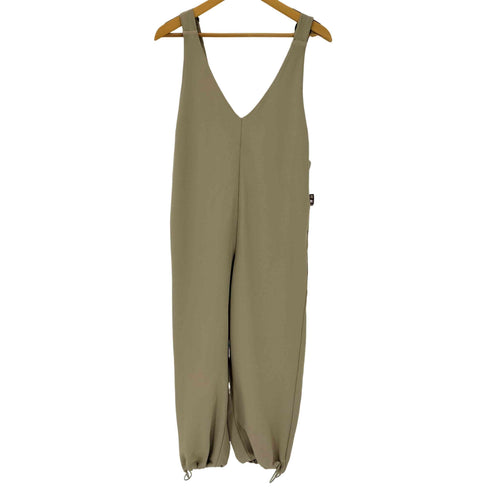 ジーユー GU カットソーサロペットパンツ レディース M