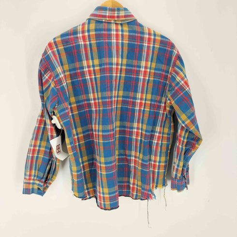 フロストプルーフ FROSTPROOF 70s~80s 両フラップ コットンチェックシャツ メンズ 16 1/2