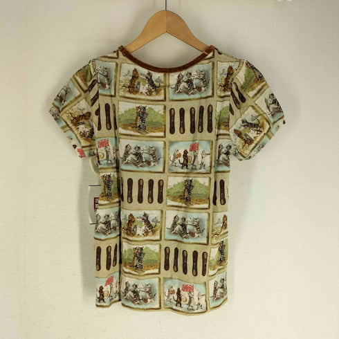 Jane Marple Langue de chat Chocolat T-shirt ラングドシャ パフTシャツ レディース M