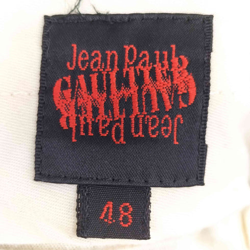 ジャンポールゴルチエ Jean Paul GAULTIER ウール混 センタープレススラックスパンツ メンズ JPN:48
