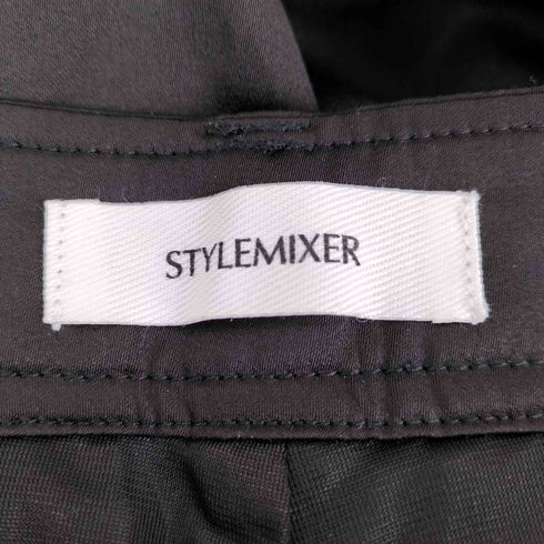 スタイルミキサー STYLEMIXER マットサテンタックパンツ レディース JPN:M