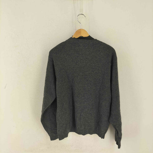 エディーバウアー Eddie Bauer 白タグ Vネックウールニット メンズ import:S