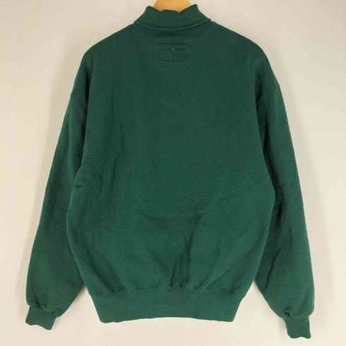 ラッセルアスレチック RUSSELL ATHLETIC 90s USA製 ポリ混 前V モックネック ブランクスウェット メンズ import:XL