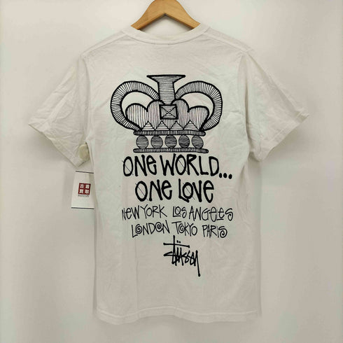 ステューシー Stussy メキシコ製 One World Tee Short Sleeve T-Shirt ワン ワールド ティー Tシャツ メンズ import:S