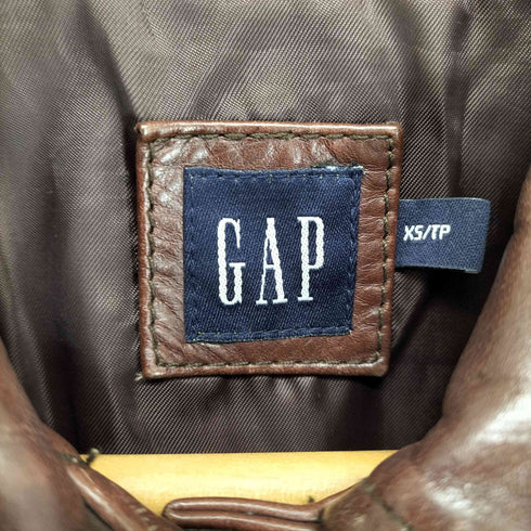 ギャップ Gap カウレザージャケット レディース JPN:XS