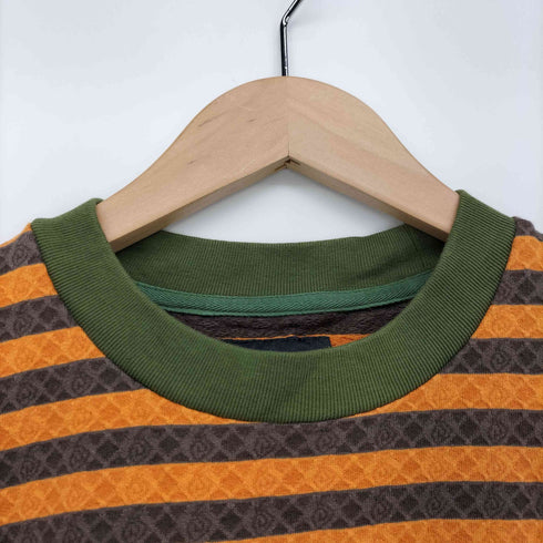 ステューシー Stussy 総柄ボーダー S/S Tシャツ メンズ import:S