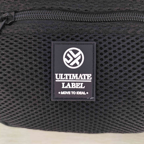 ULTIMATE LABEL 多機能 メッシュ ウエストバッグ レディース