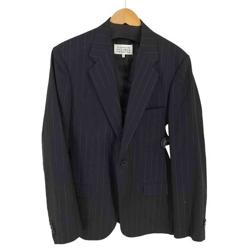 メゾンマルジェラ Maison Margiela 17SS 14 STRIPE SUIT JACKET 2Bストライプテーラードジャケット メンズ EUR:50