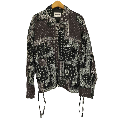モンキータイム MONKEY TIME PAIZLEY PRINT ZIP BLOUSON ペイズリー プリント ジップ ブルゾン ジャケット メンズ JPN:M