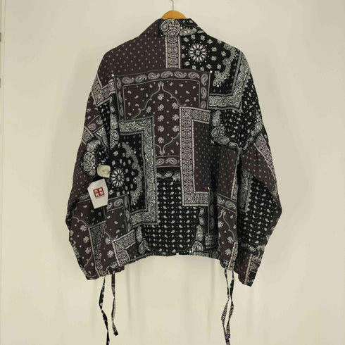 モンキータイム MONKEY TIME PAIZLEY PRINT ZIP BLOUSON ペイズリー プリント ジップ ブルゾン ジャケット メンズ JPN:M