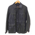 アクアスキュータム AQUASCUTUM パンチングラムレザージャケット メンズ import:M