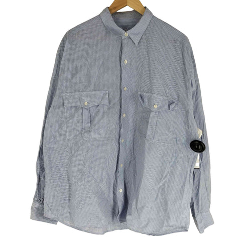ポータークラシック PORTER CLASSIC ROLL UP STRIPE SHIRT メンズ JPN:L