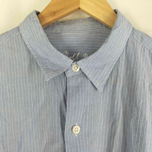 ポータークラシック PORTER CLASSIC ROLL UP STRIPE SHIRT メンズ JPN:L