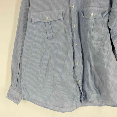 ポータークラシック PORTER CLASSIC ROLL UP STRIPE SHIRT メンズ JPN:L