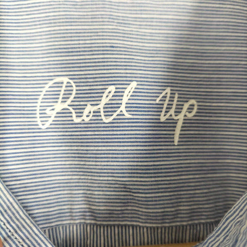 ポータークラシック PORTER CLASSIC ROLL UP STRIPE SHIRT メンズ JPN:L