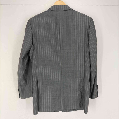 ピエールカルダン pierre cardin MADE IN ITALY シルク混ストライプテーラードジャケット2タックスラックスセットアップ メンズ