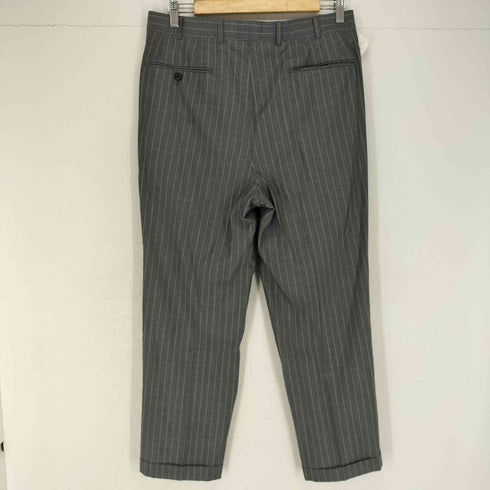ピエールカルダン pierre cardin MADE IN ITALY シルク混ストライプテーラードジャケット2タックスラックスセットアップ メンズ