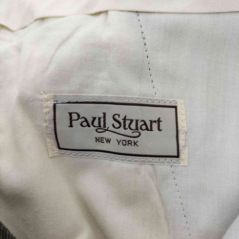 ポールスチュアート Paul Stuart ミックカラー 2タック ウール スラックス パンツ 裾ダブル メンズ 88