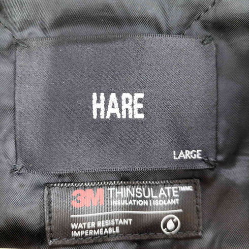ハレ HARE シンサレート中綿コーチジャケット ダブルジップ メンズ JPN:L