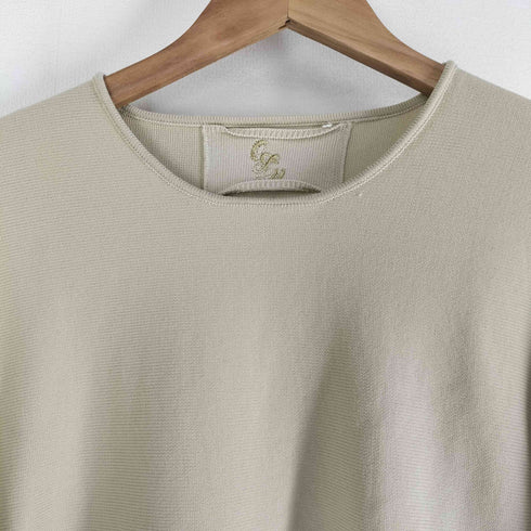 オズモーシス OSMOSIS ペプラムニットプルオーバー レディース ONE SIZE