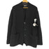 ヨウジヤマモトプールオム Yohji Yamamoto POUR HOMME ウールニットジャケット メンズ 3