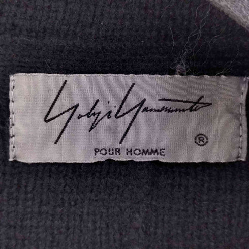 ヨウジヤマモトプールオム Yohji Yamamoto POUR HOMME ウールニットジャケット メンズ 3
