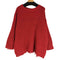 ジーナシス JEANASIS 24AW 5Gボートネッククラッシュプルオーバー レディース JPN:L
