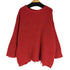 ジーナシス JEANASIS 24AW 5Gボートネッククラッシュプルオーバー レディース JPN:L
