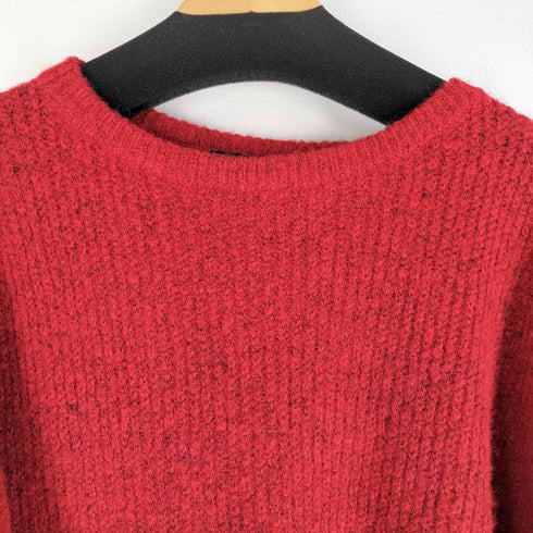 ジーナシス JEANASIS 24AW 5Gボートネッククラッシュプルオーバー レディース JPN:L