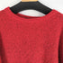 ジーナシス JEANASIS 24AW 5Gボートネッククラッシュプルオーバー レディース JPN:L