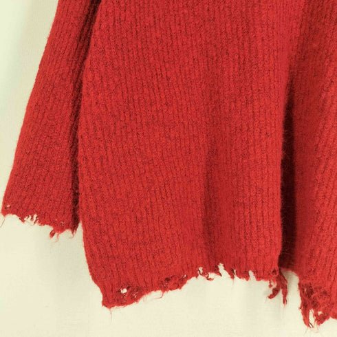ジーナシス JEANASIS 24AW 5Gボートネッククラッシュプルオーバー レディース JPN:L