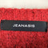 ジーナシス JEANASIS 24AW 5Gボートネッククラッシュプルオーバー レディース JPN:L