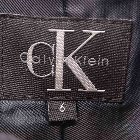 カルバンクライン CALVIN KLEIN アンゴラウール ハーフコート レディース 6