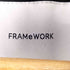 フレームワーク FRAMeWORK ウールナイロン ノーカラーコート レディース 38