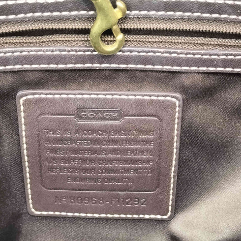 コーチ COACH トートバッグ エルゴシグネチャー キャンバス ハンドバッグ レディース