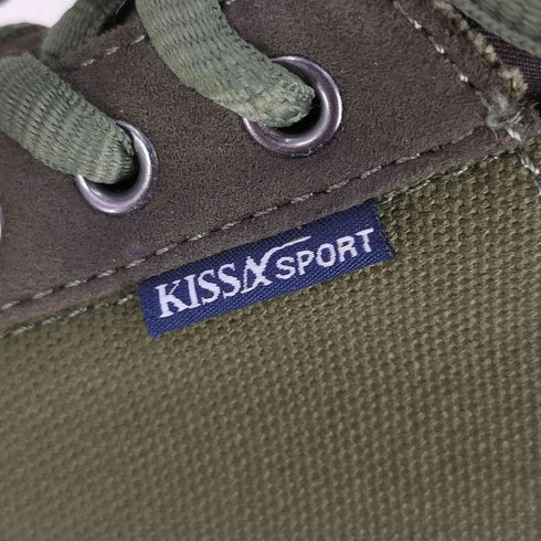 KISSA SPORT ウェッジソール レースアップ シューズ スニーカー レディース 23.0EE