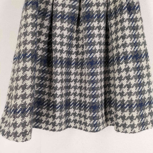 トゥービーバイアニエスベー To b. by agnes b. 千鳥格子 ベルト付ノースリーブワンピース レディース 36