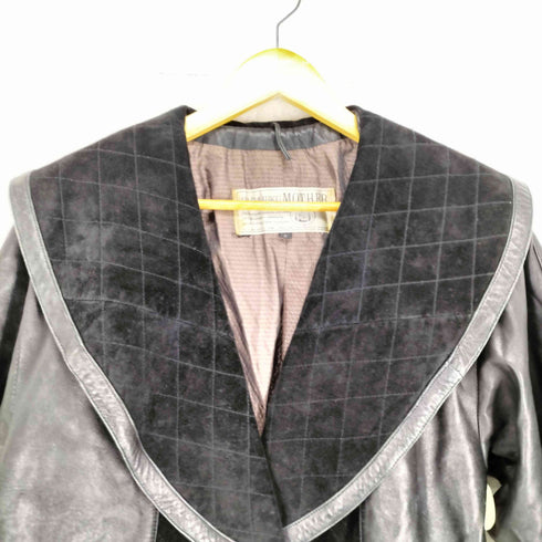 ハラジュクマザー HARAJUKU MOTHER キルティングレザーセーラーカラーラムスキンジャケット レディース 11