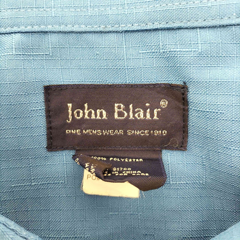 ジョンブレア JOHN BLAIR 00S フラップポケット 襟芯 ミリタリー シャツ メンズ XLG