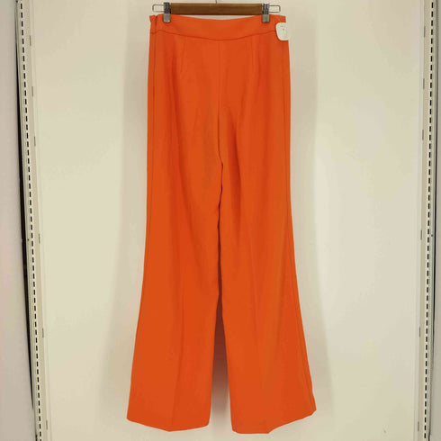 ザラ ZARA ハイウエスト カラー スラックス パンツ レディース M