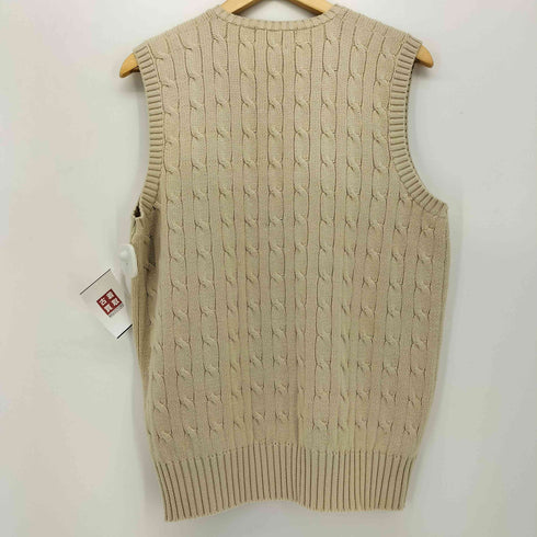 ポロバイラルフローレン Polo by RALPH LAUREN 90S ケーブル編み コットン ニット ベスト メンズ 95
