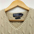 ポロバイラルフローレン Polo by RALPH LAUREN 90S ケーブル編み コットン ニット ベスト メンズ 95