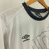 アンブロ UMBRO ロゴ プリント 切替 クルーネック Tシャツ ゲームシャツ メンズ O