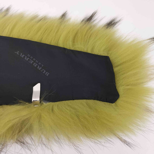 バーバリーロンドン BURBERRY LONDON イタリア製 マーモット ティペット レディース