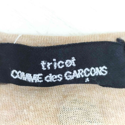 トリココムデギャルソン tricot COMME des GARCONS アシンメトリー 水玉 ノースリーブブラウス レディース