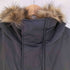 ギャップ Gap フェイクファー フード裏フリース フーデッドダウンジャケット モッズコート メンズ import:XS