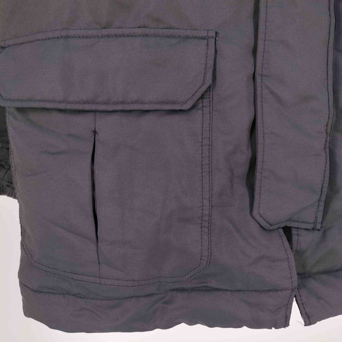 ギャップ Gap フェイクファー フード裏フリース フーデッドダウンジャケット モッズコート メンズ import:XS