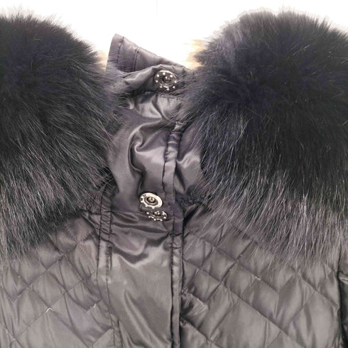 エポカ Epoca 2011AW the shop キルティング ファー付き ダウンコート レディース