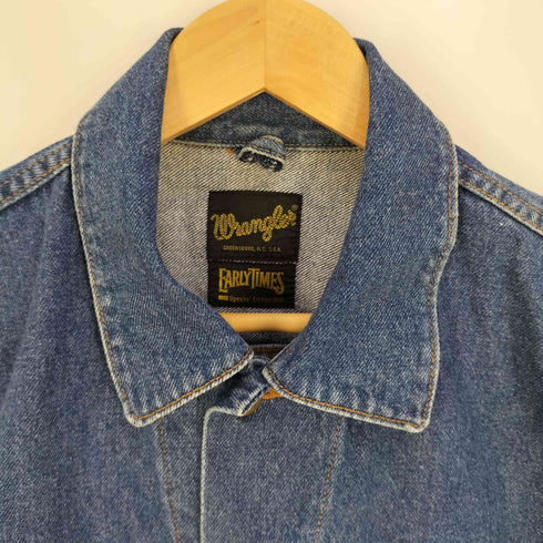 ラングラー Wrangler EARLYTIMES 刺繍 デニムジャケット メンズ